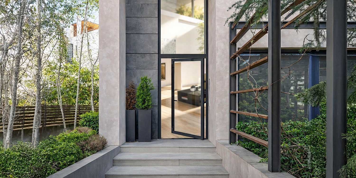 Pivot door application 1
